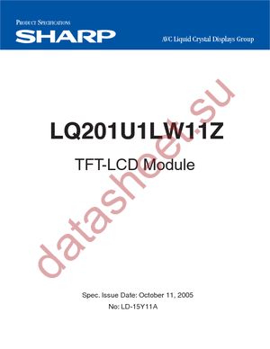LQ201U1LW11Z datasheet  